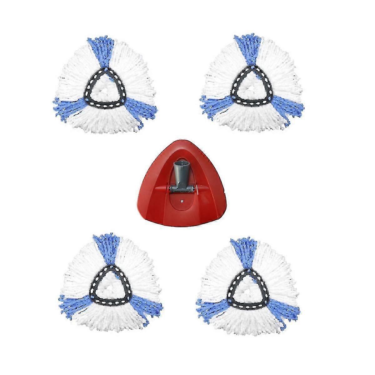 Replacement Accessories Suitable For O- Swivel Triangular Mop Microfiber Cleaning Mop Cloth