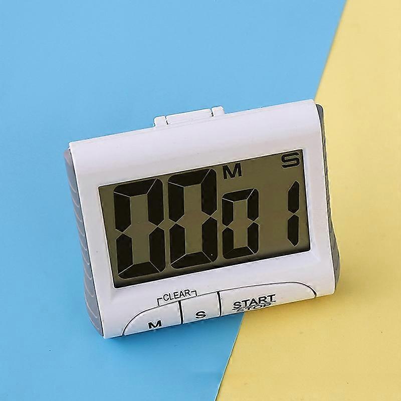 Electronic Stopwatch, Timer, Timer, Kitchen Cooking, Magnet Reminder With Stand