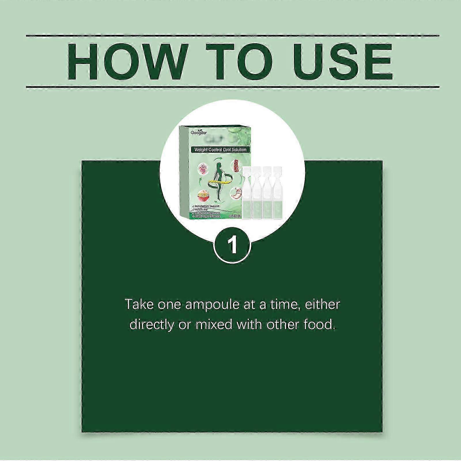 1-5box Slim Your Body Curves with Oral Solution 5pcs/box