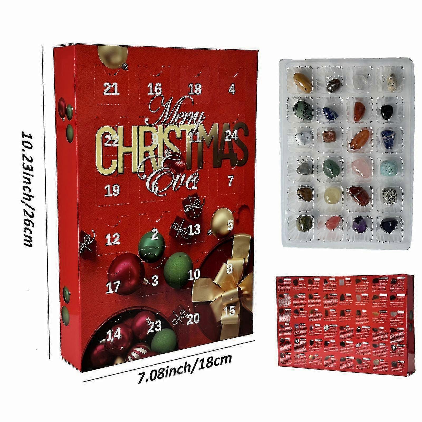 Children's Christmas advent calendar containing 24 blind box toys