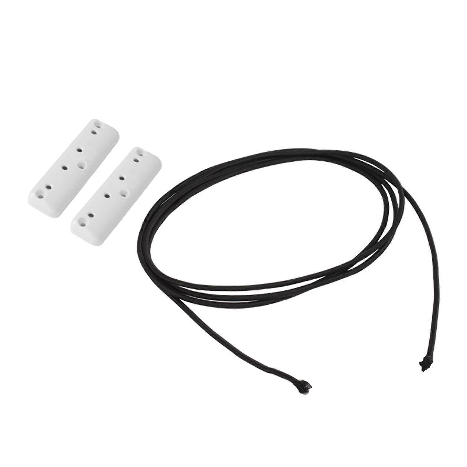 Flexible Bungee Mesh Net With Quick Installation Secure Luggage Cabinet Items Anti Falling Protection Sturdy Yacht Use  White