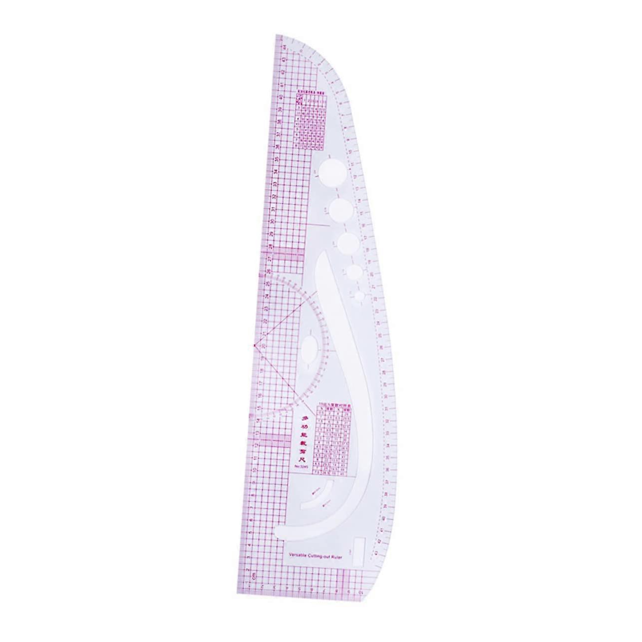 Tailor Sewing Ruler Set with Measuring Layout Tools for Dressmaking, Quilting, and Drawing