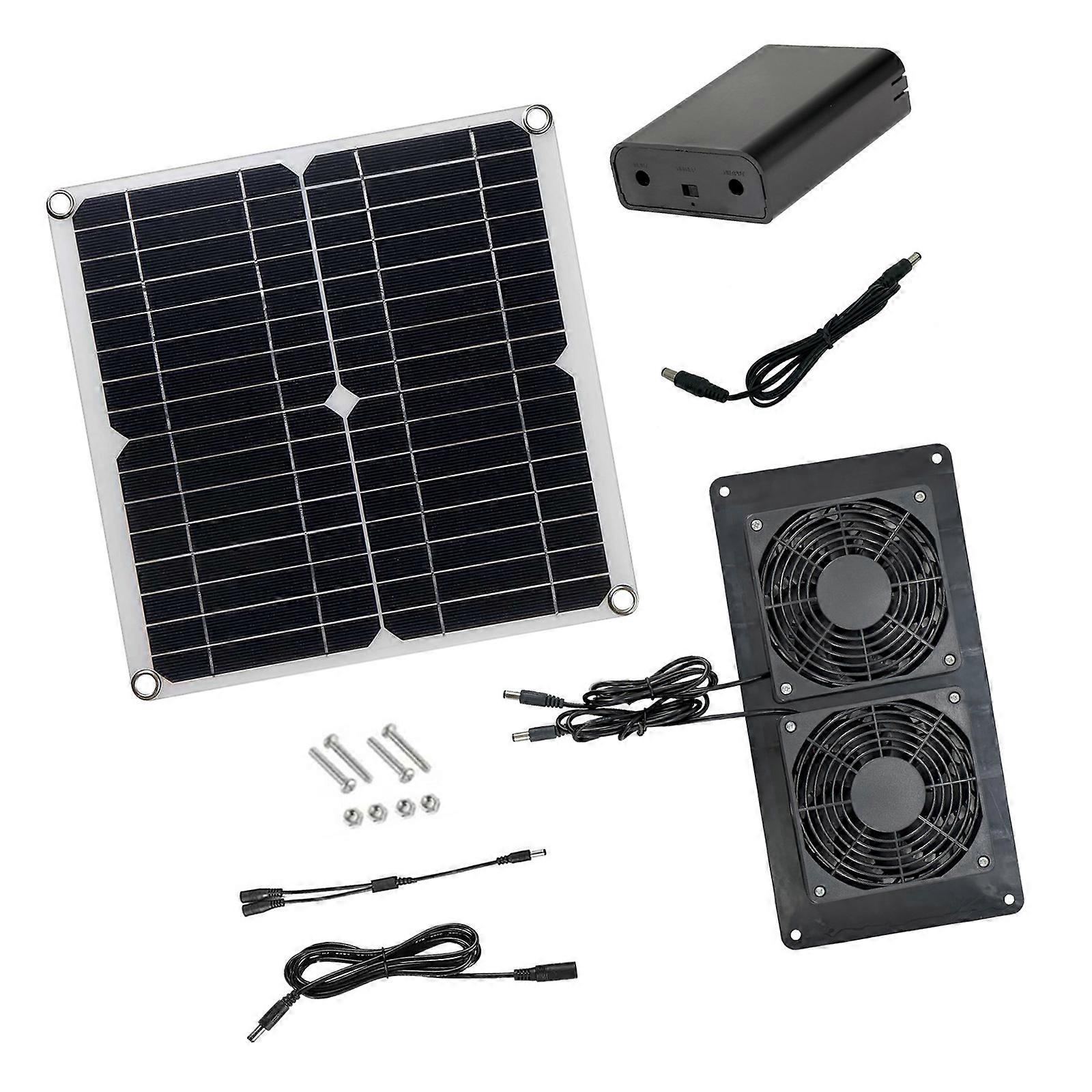 Advanced 12W Blade Cooling Fan Monocrystalline Silicon Base Plastic Frame Effortless Snap On Design Optimal Management Multicolor