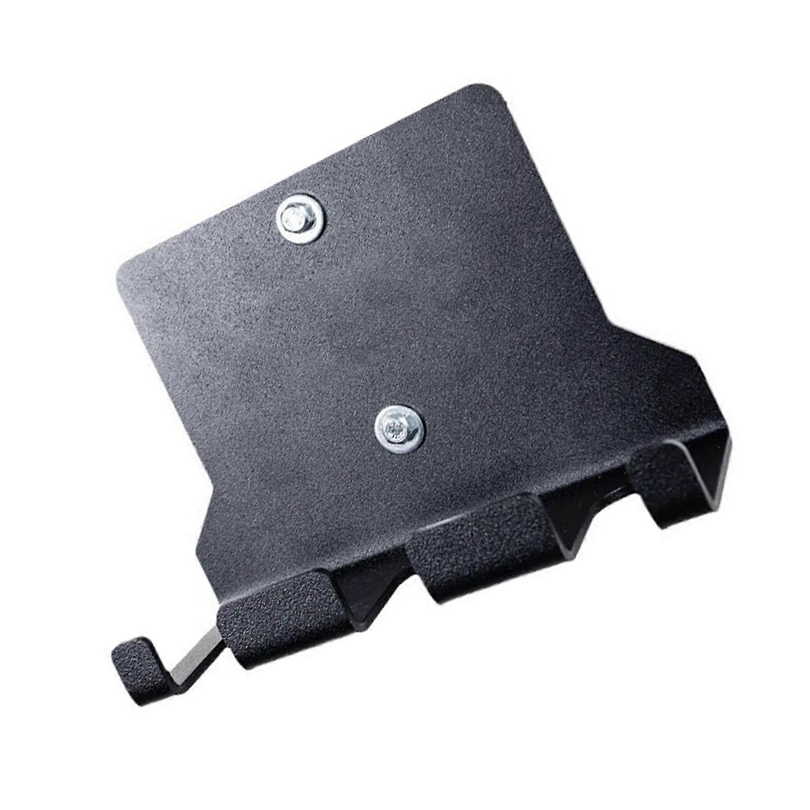 Support mural vertical pour barres de musculation, robuste et peu encombrant, multicolore.