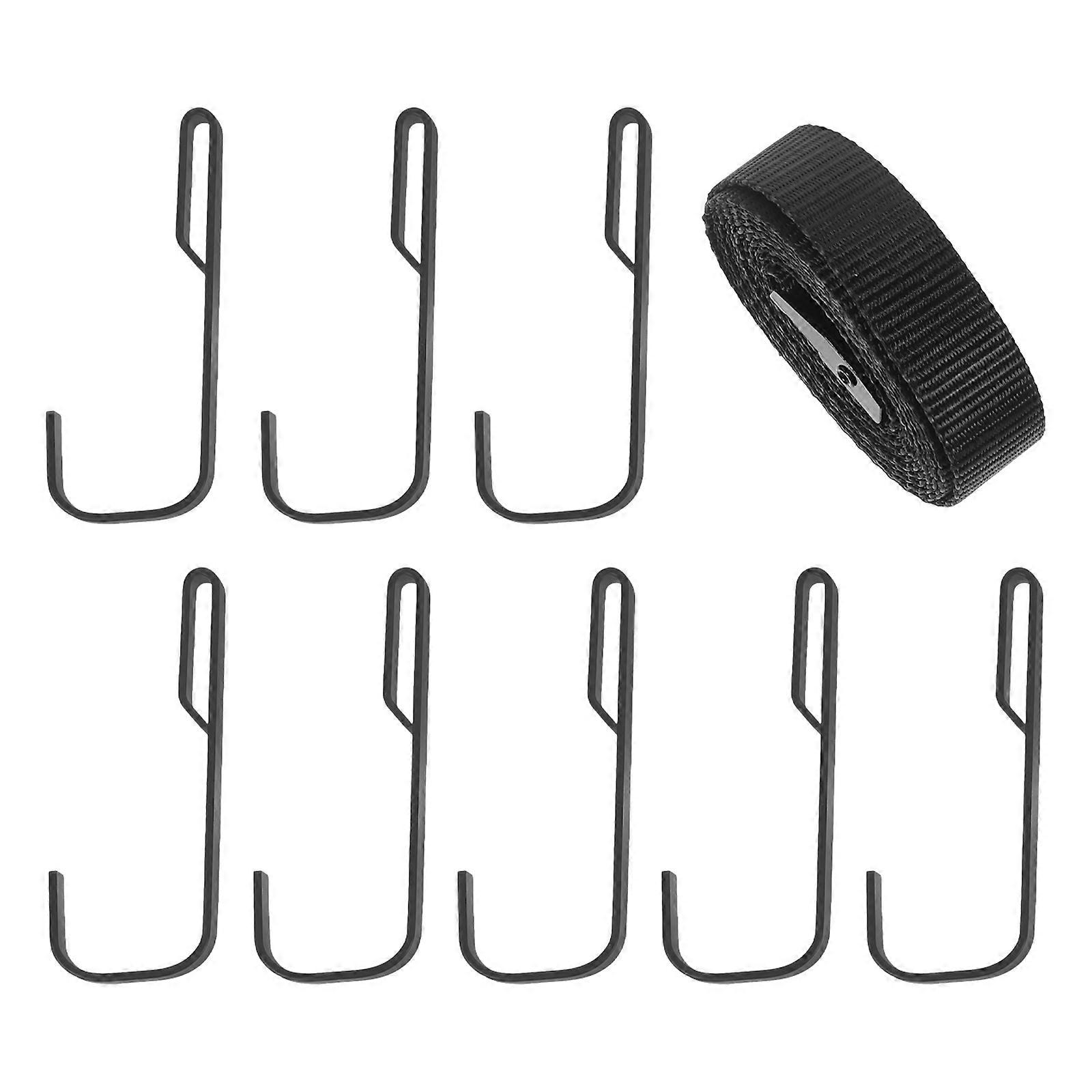 1 sett med trestativ stropp trestropp kroker jaktutstyr på trær sikkerhet tre stativ stropp