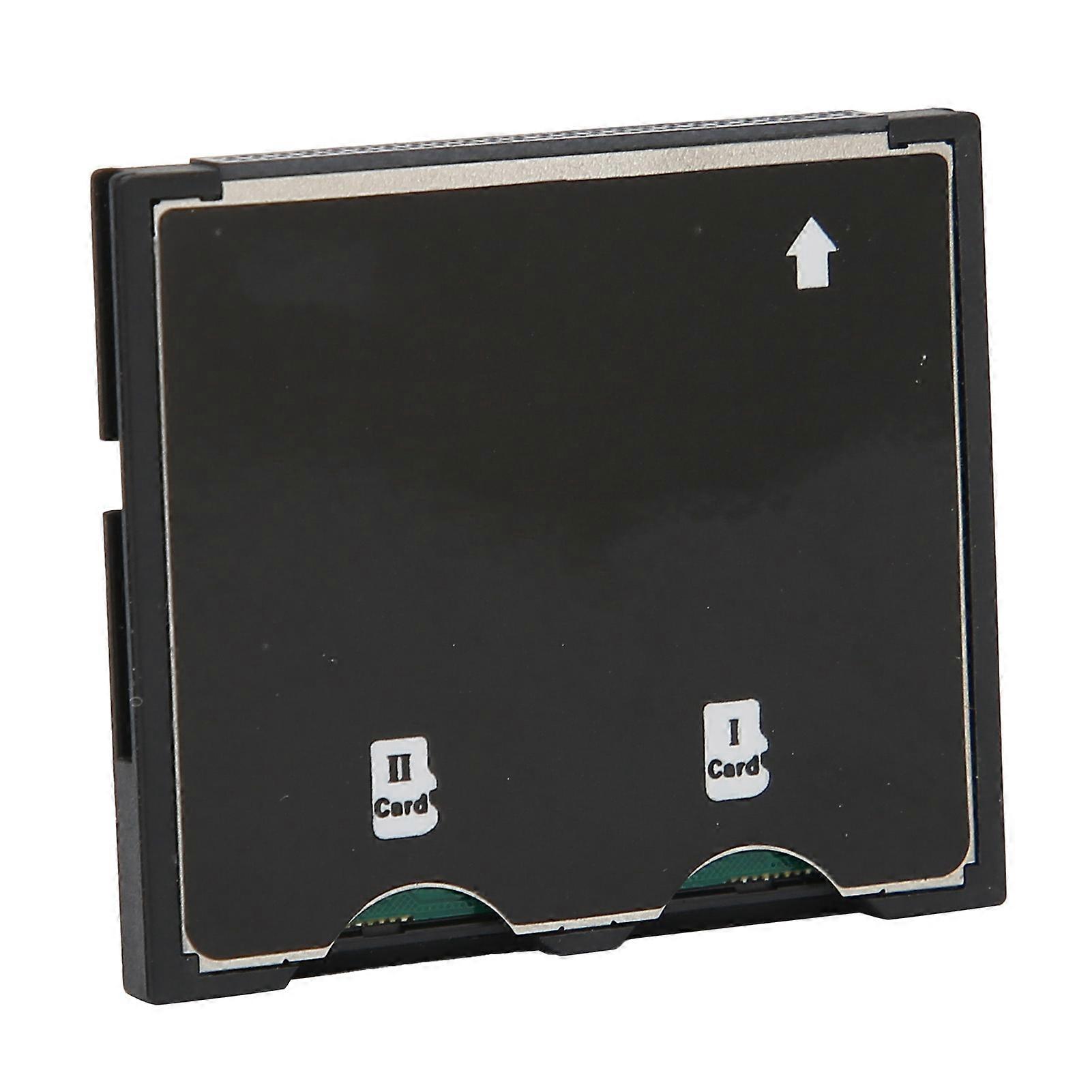 Memory Card/Micro Storage Card XC to CF Adapter High Speed Camera CF Type I AdapterDual Memory Card to CF