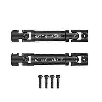 Para FMS FCX24 Metal Steel Drive Shaft CVD 1/24 RC Crawler Car Upgrades Peças Acessórios