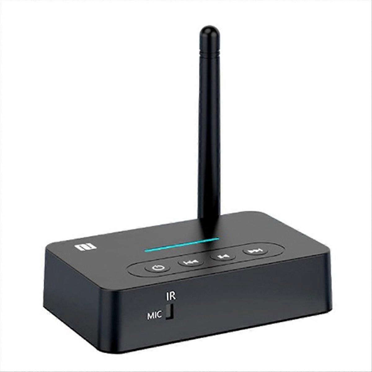 Bluetooth 5.1 audioadapter met NFC AUX 3,5 mm microfoonafstandsbediening