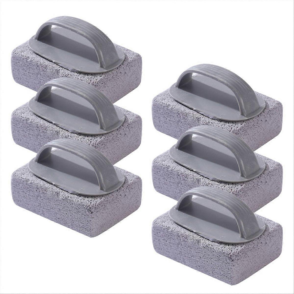6PCS Pool Clean Block with Handle Swimming Pumice Pool Tile Stone