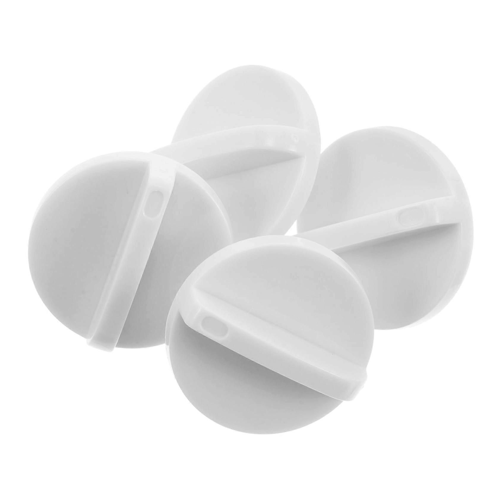 4pcs Refrigerator Thermostat Knobs Plastic Temperature Control Switch for Fridge Freezer Adjustment