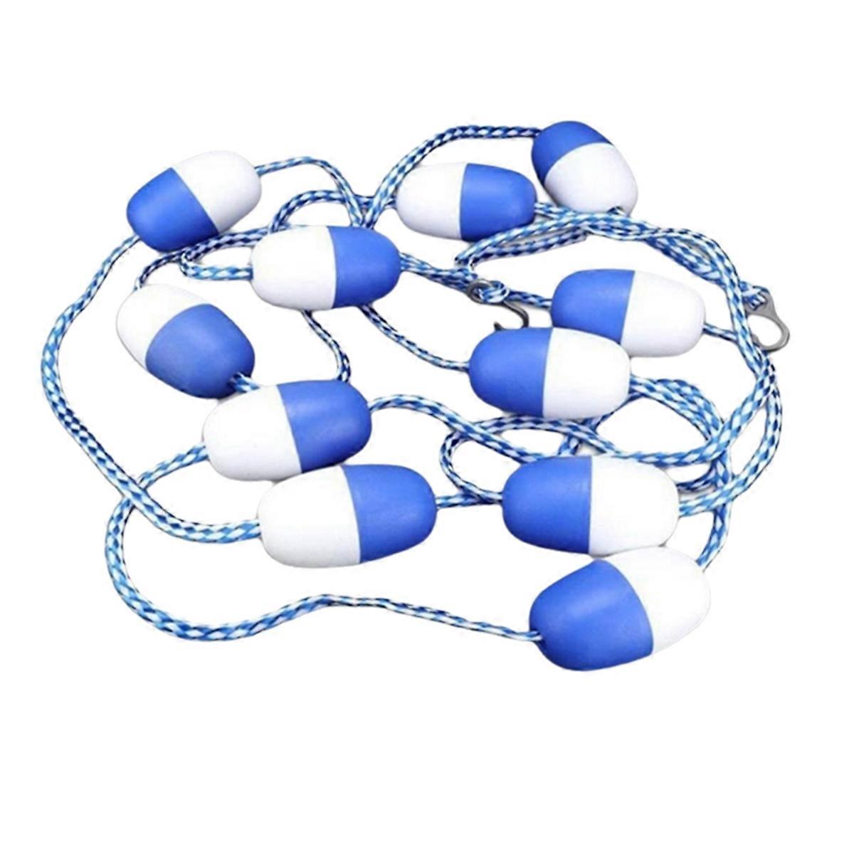 16ft Pool Rope Floats to Divide Pool - Pool Safety Rope with Floats - Pool Divider Rope for Shallow Deep End