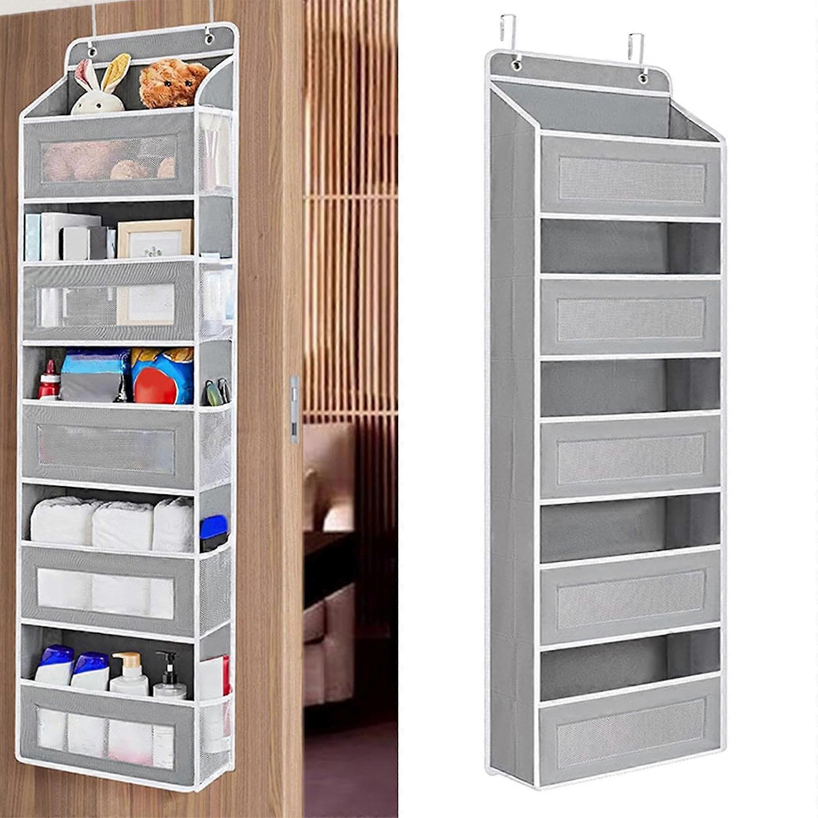 Storage Hanging Bag, Five-Section Upgraded Version, Grey Hanging Bag