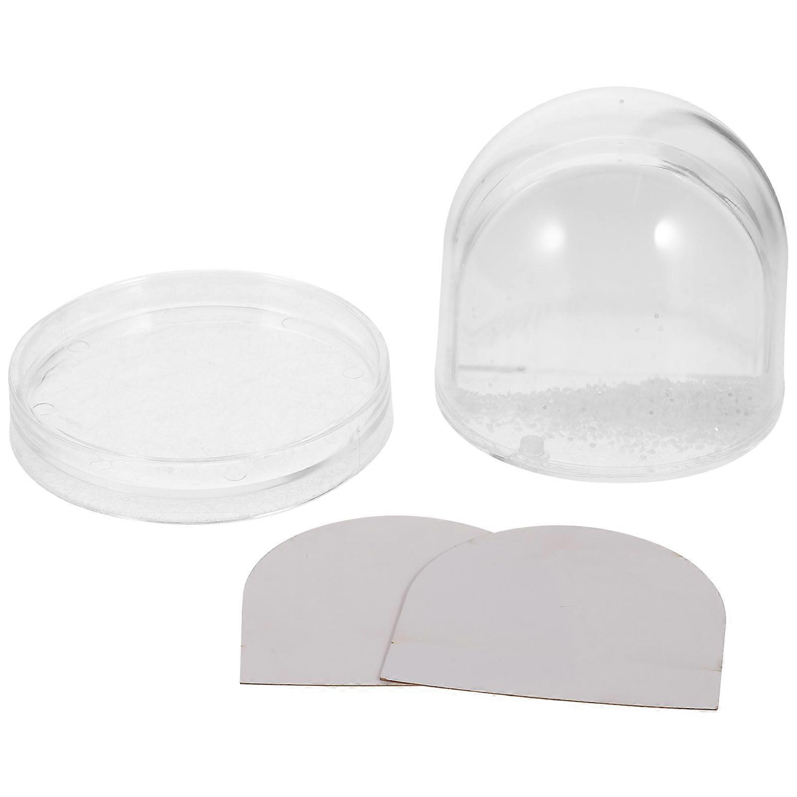 DIY Snow Globe with Sublimation Blank Photo Paper for Custom Pictures