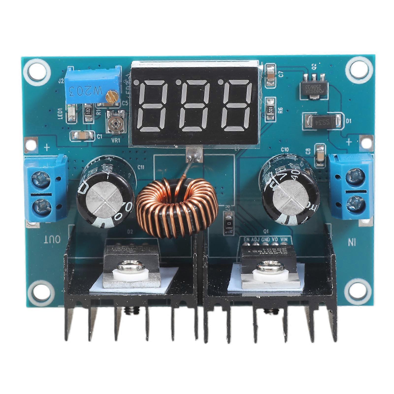 XH-M404 DC-DC Step-down Module XL4016E1 High Power/ 8A Voltage Stabilization DC Regulator Multicolor