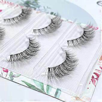 80 clcomters of brown fox style diagonal flying long 3D laes Individual Eyelash extension clcomter makeup tool wholesale lashes