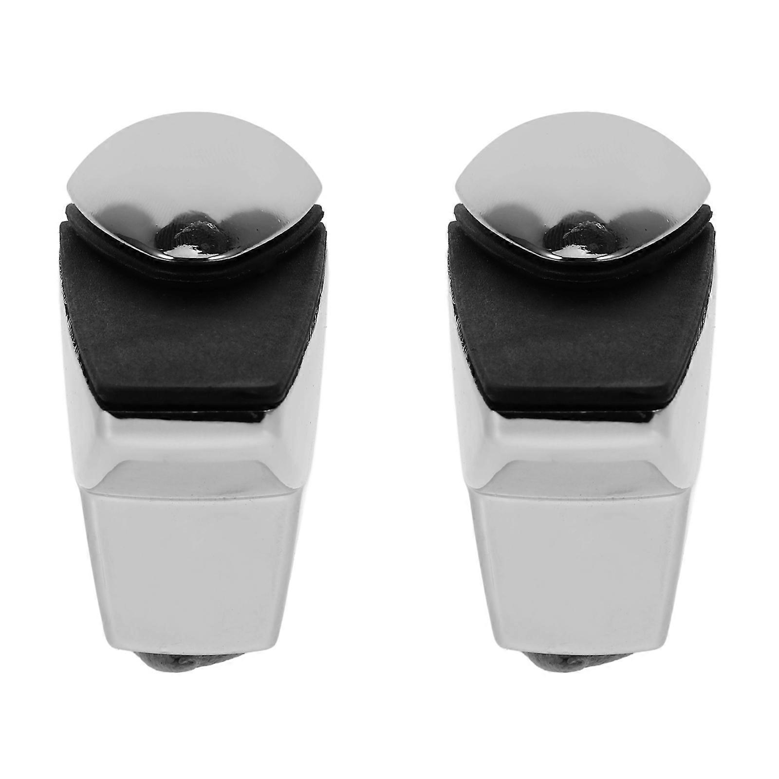 2pcs Glass Shelf Brackets for Bathroom Fixing