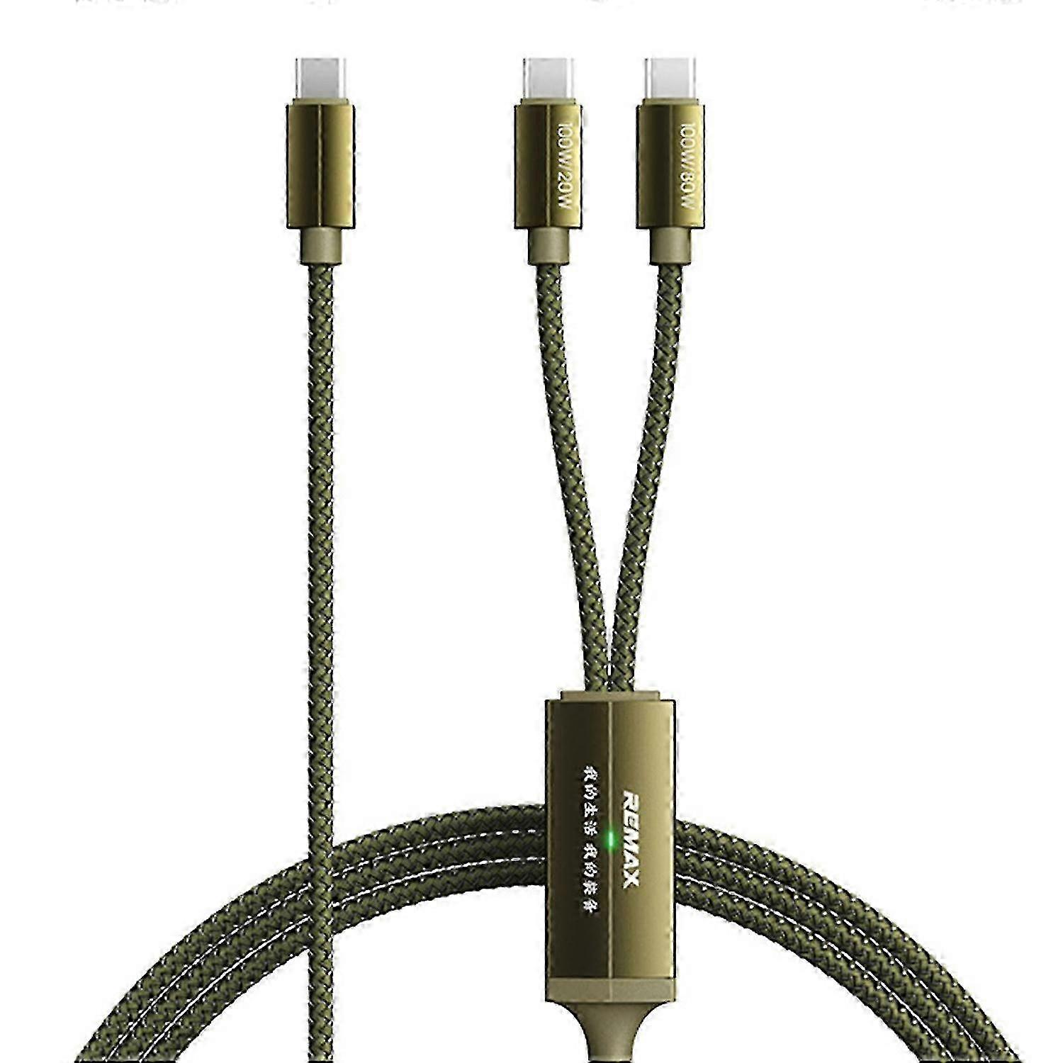 Type C Splitter for Simultaneous Charging and Data Sync