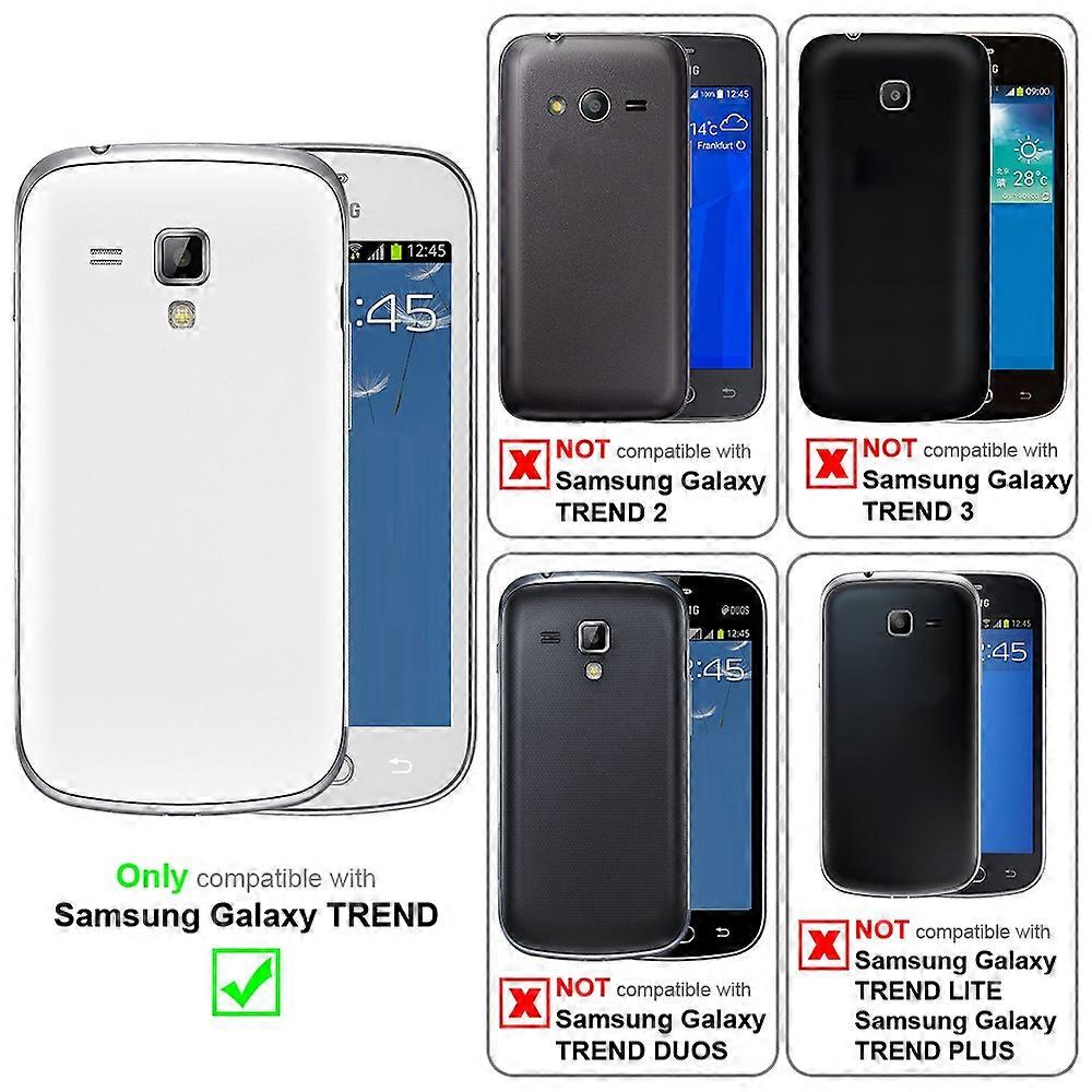 Samsung Galaxy TREND Protective Case TPU Case - Brushed Design