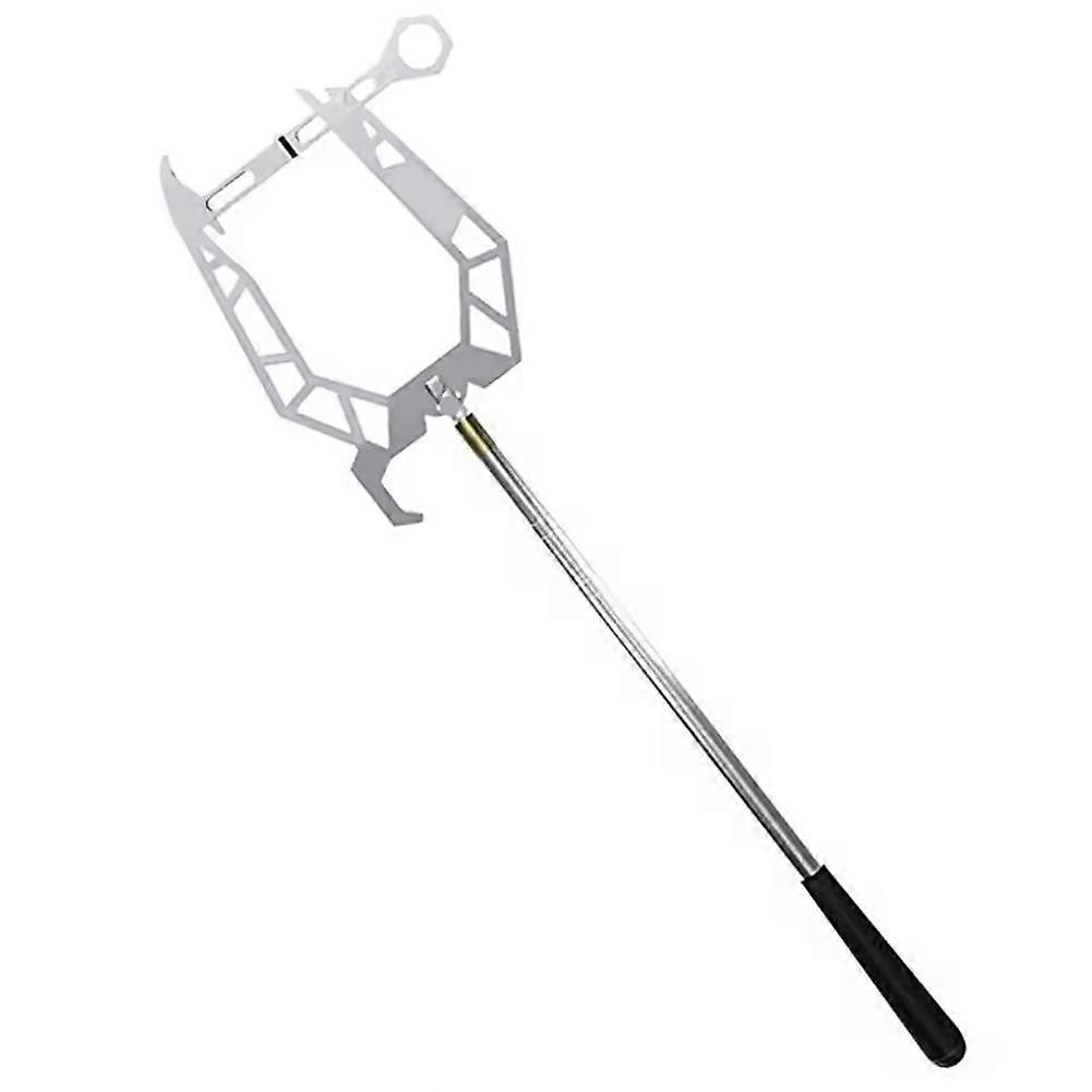 Portable Stop Ship Kayak Accessories Boat Tool Mooring Rope Dock Hook Long-Distance Threader B with Handle