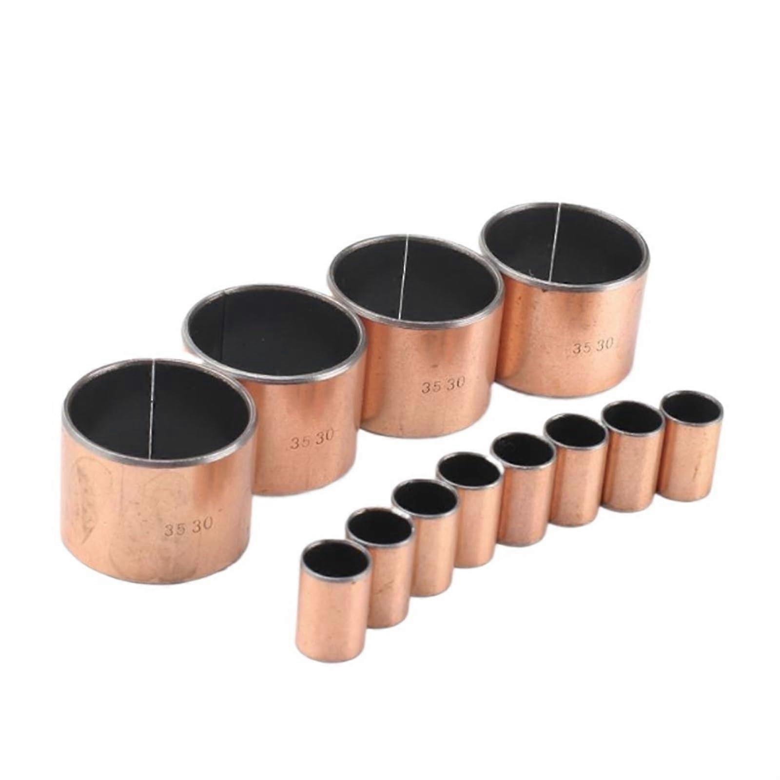 SF1 Composite Bearing, Oil Copper Bushing, SelfLubricating, 10 Pcs, Bore Sizes 18/19/20/22 Mm, Size 18x20x12