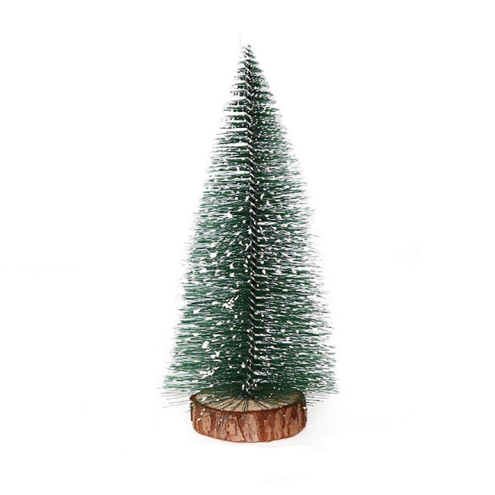 Mini Christmas Tree Stick White Cedar Desktop Small Christmas Tree
