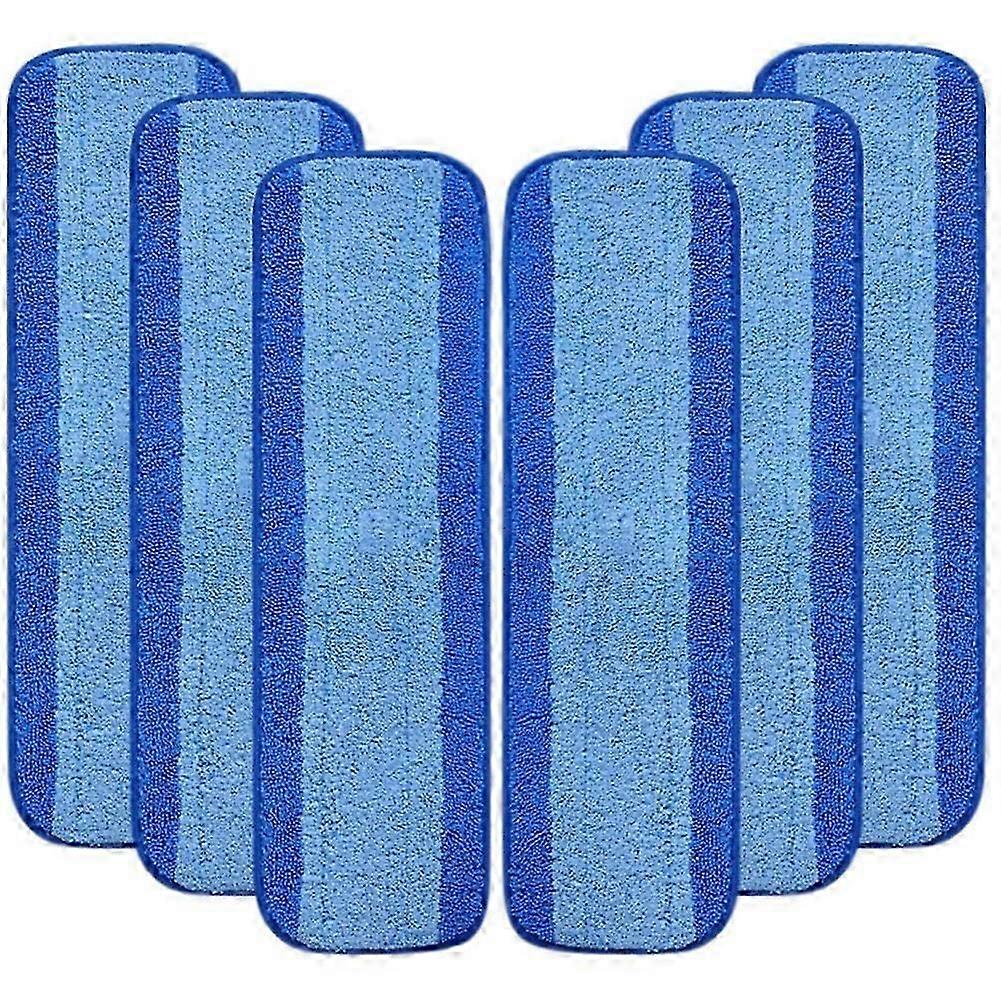 6PCS Microfiber Cleaning Pads for Spray Mop-JJ