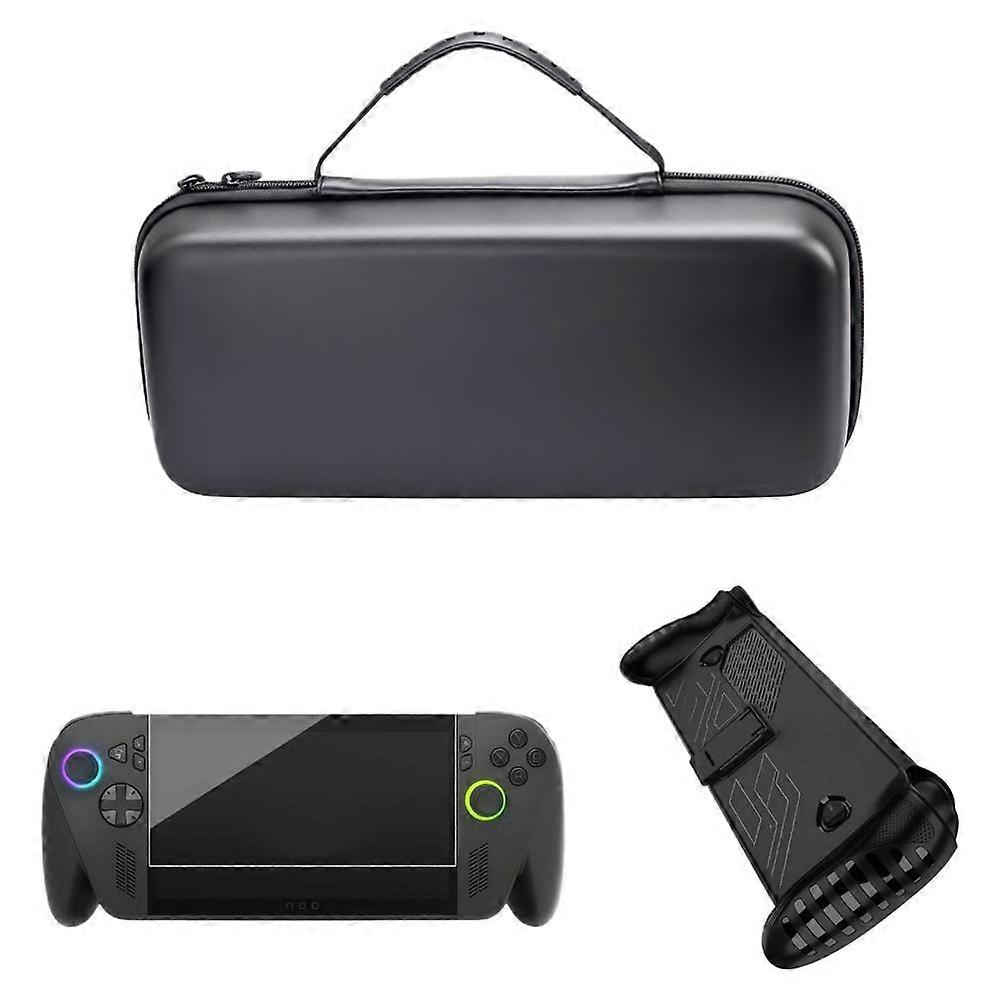 1 SET For ROGXBOX Ally X Waterproof Storage Bag Tempered Glass Screen Protector Handheld Protective Case 3 In1 Kit