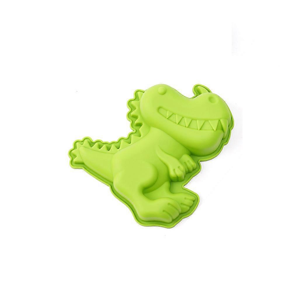 Silicone Dinosaur Cake Mold Cartoon Cute Creative Baking Mold DIY Biscuit Making Tool