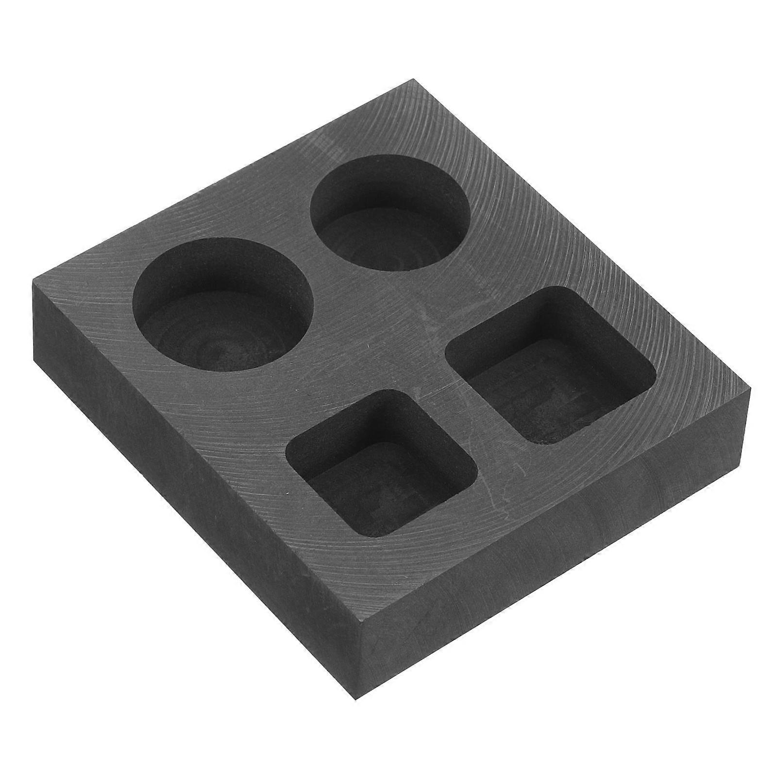 Refining Graphite Ingot Mold Graphite Molds for Casting Metal 4-Slot