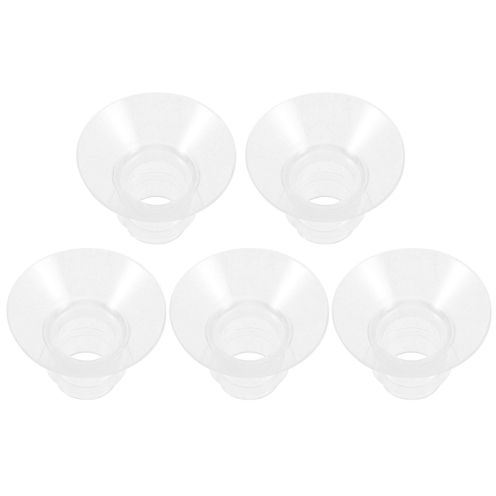 Breast Pump Flange Inserts 5Pcs Silicone for Wearable Pumps