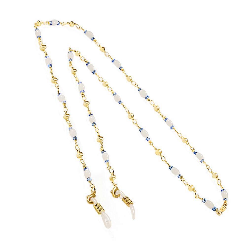 Cordon de lunettes avec perles incrustées (1 pièce)