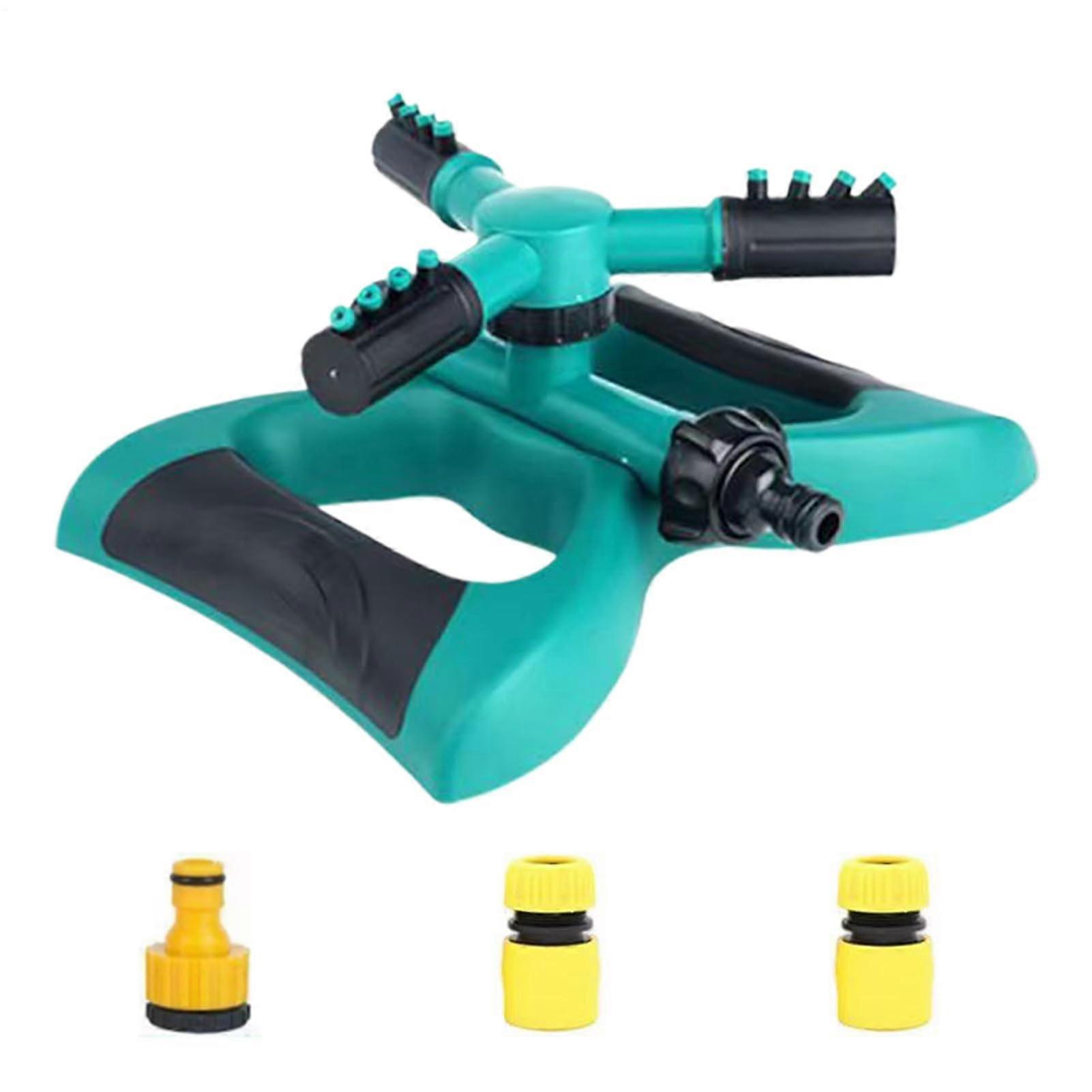 Lawn Sprinkler with Adjustable Watering Angle, Automatic Garden Irrigation System, Durable Leak Protection