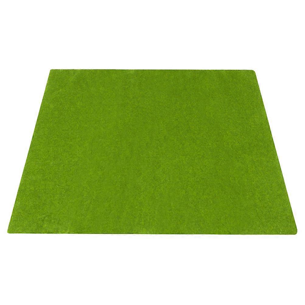 Green Artificial Turf Paper Model Material for Display Grass Lawn Mat