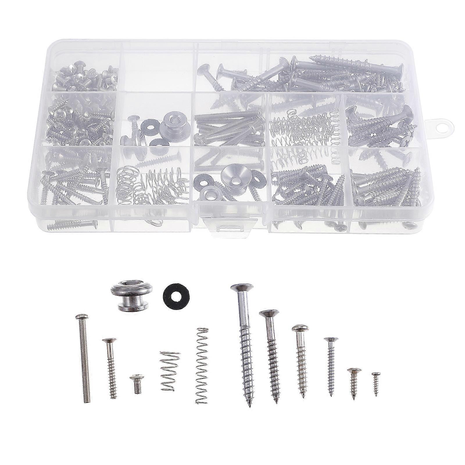 Instrument Mount Kit Guitar Screw Kit For Musicians Including Strap Button Installation 1Set