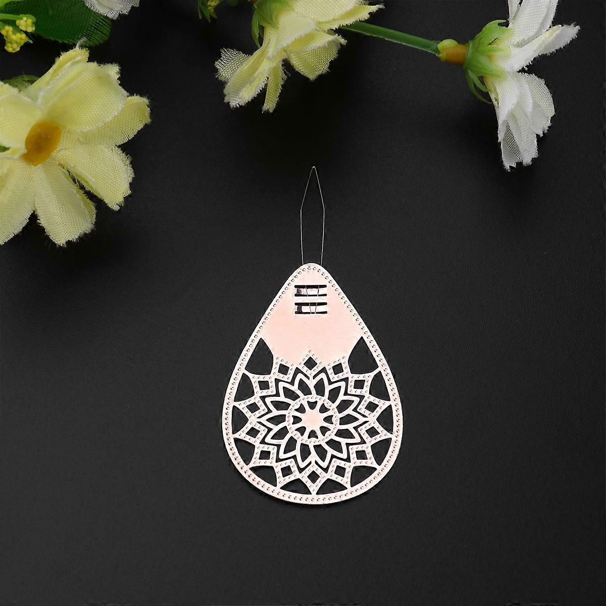 Sewing Threader Copper Wire Loop Bright Color Handle Hand Sewing 6cm 3Pcs