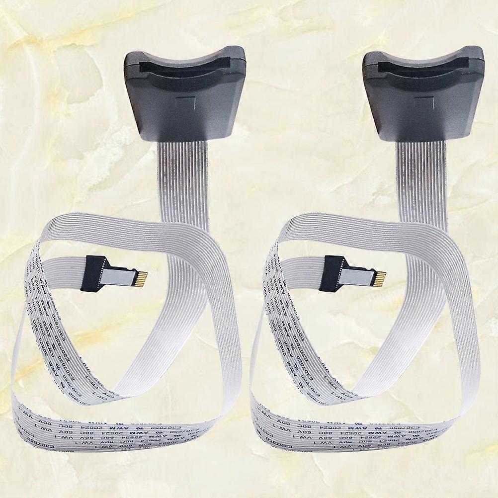 Extension Cable Card Adapter Converter for Card Use 2Pcs Grey Accessory