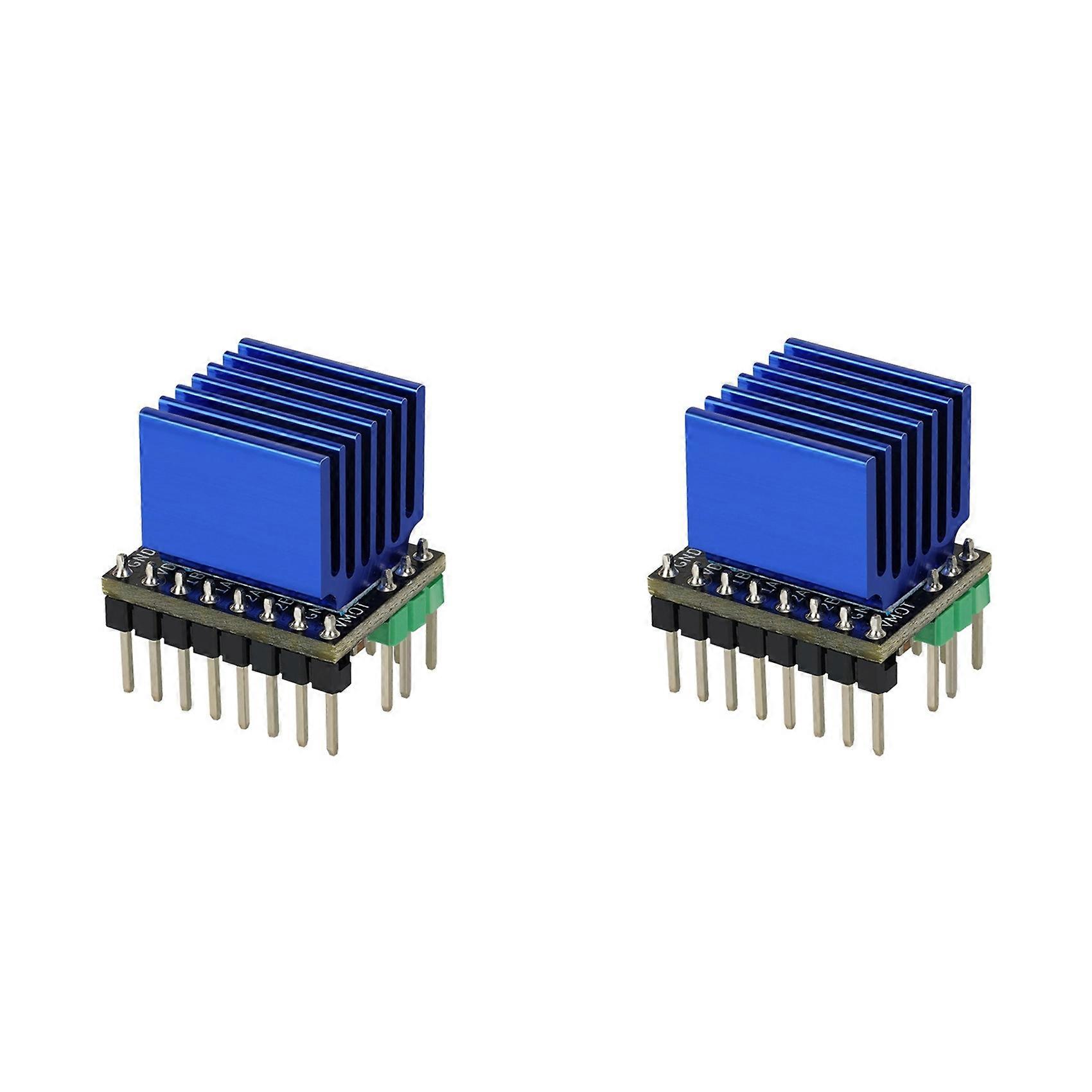 2X TMC2240 3D Printer Stepper Motor Driver Stepper Driver Module with Heat Sink for 3D Printer Controller Mother Boards
