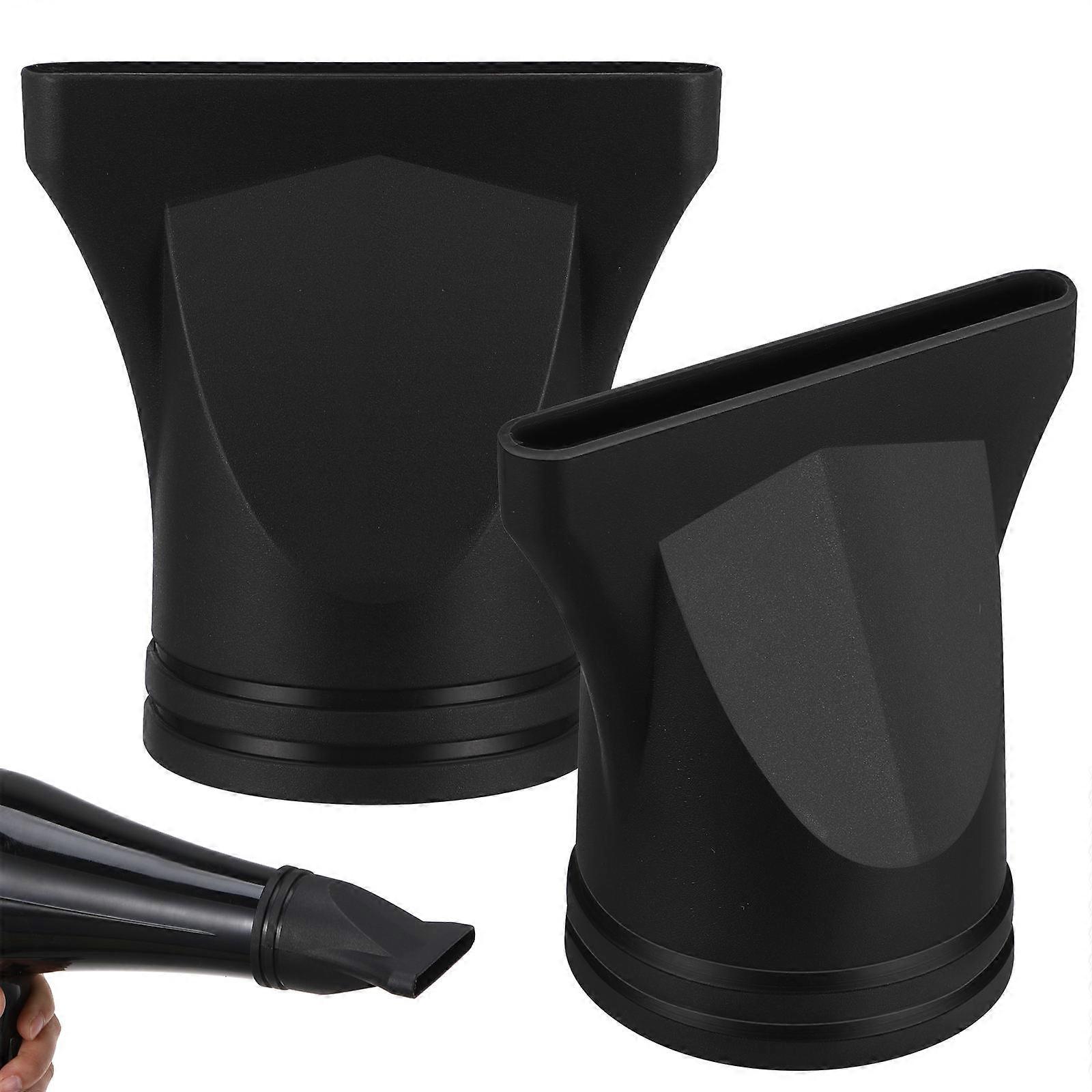 Hair Dryer Blow Dryer Diffuser Nozzle Black for Styling 8Pcs