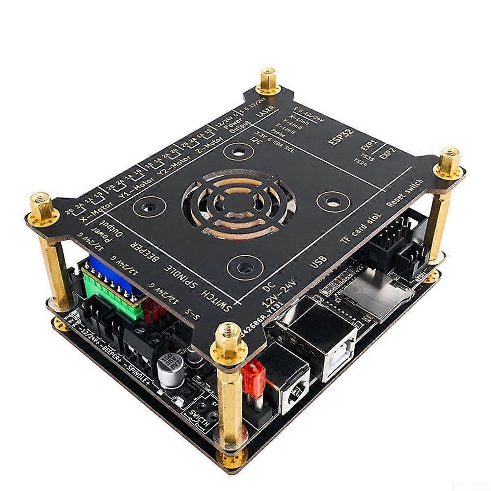 DLC32 V2.1 Laser Engraver Control Board Dual Core WiFi Bluetooth CNC Controller Compatible with LightBurn