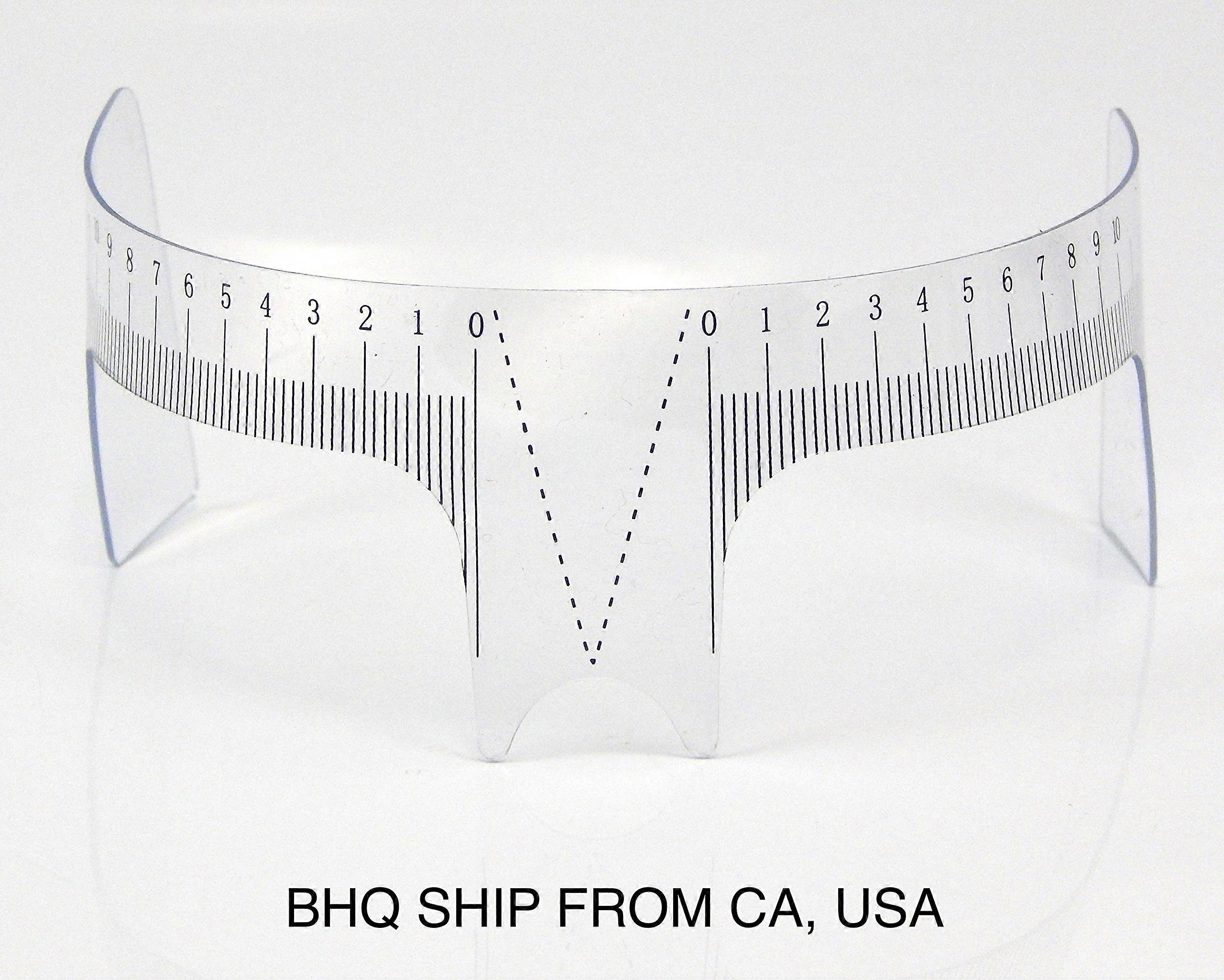 Eyebrow Measuring Ruler for Microblading Permanent Makeup with Precise Brow Symmetry