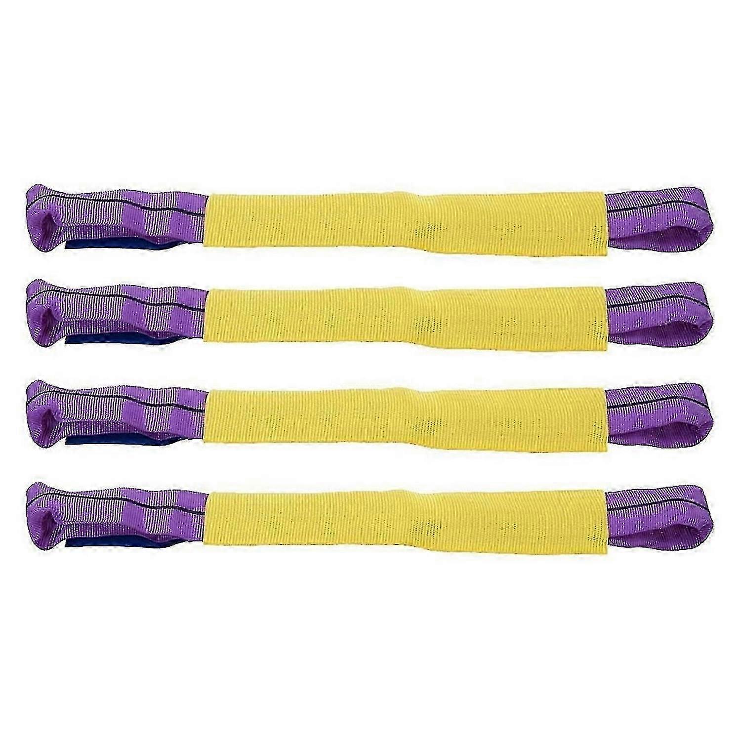 4pcs Tie Down Straps Soft Loop Tie Down Straps Heavy Duty Tie Down Axle Straps Car Retractable Tie