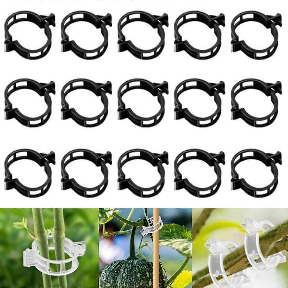 Tomato Plant Support Clips 300PCS with Quick Snap Design for Vines and Vertical Garden Training