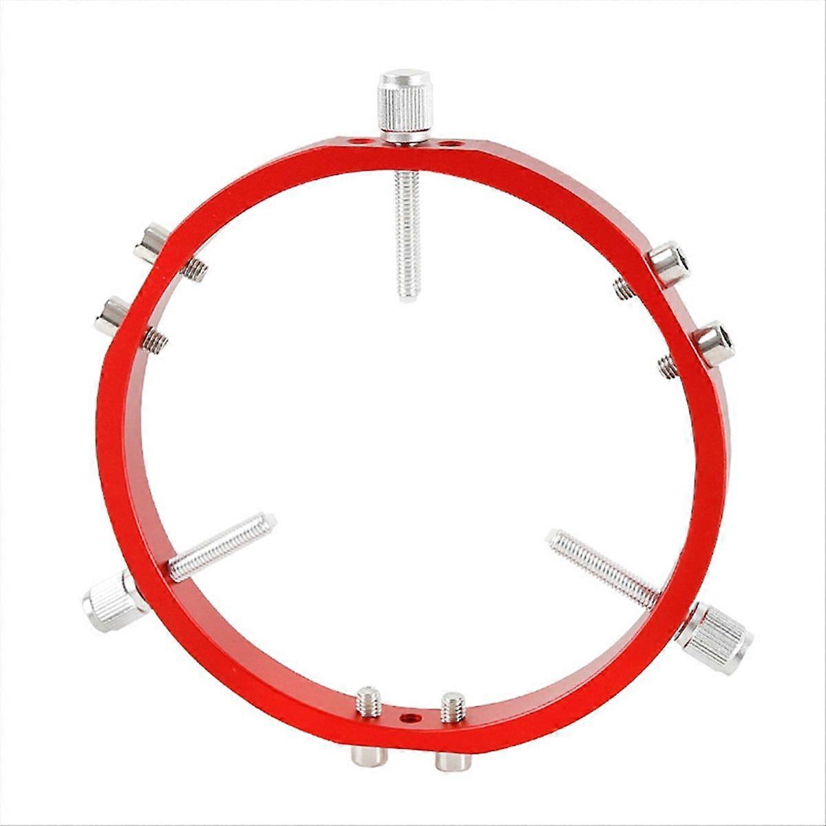 3-Point Astrophotography Guide Locking Rings 130mm Red