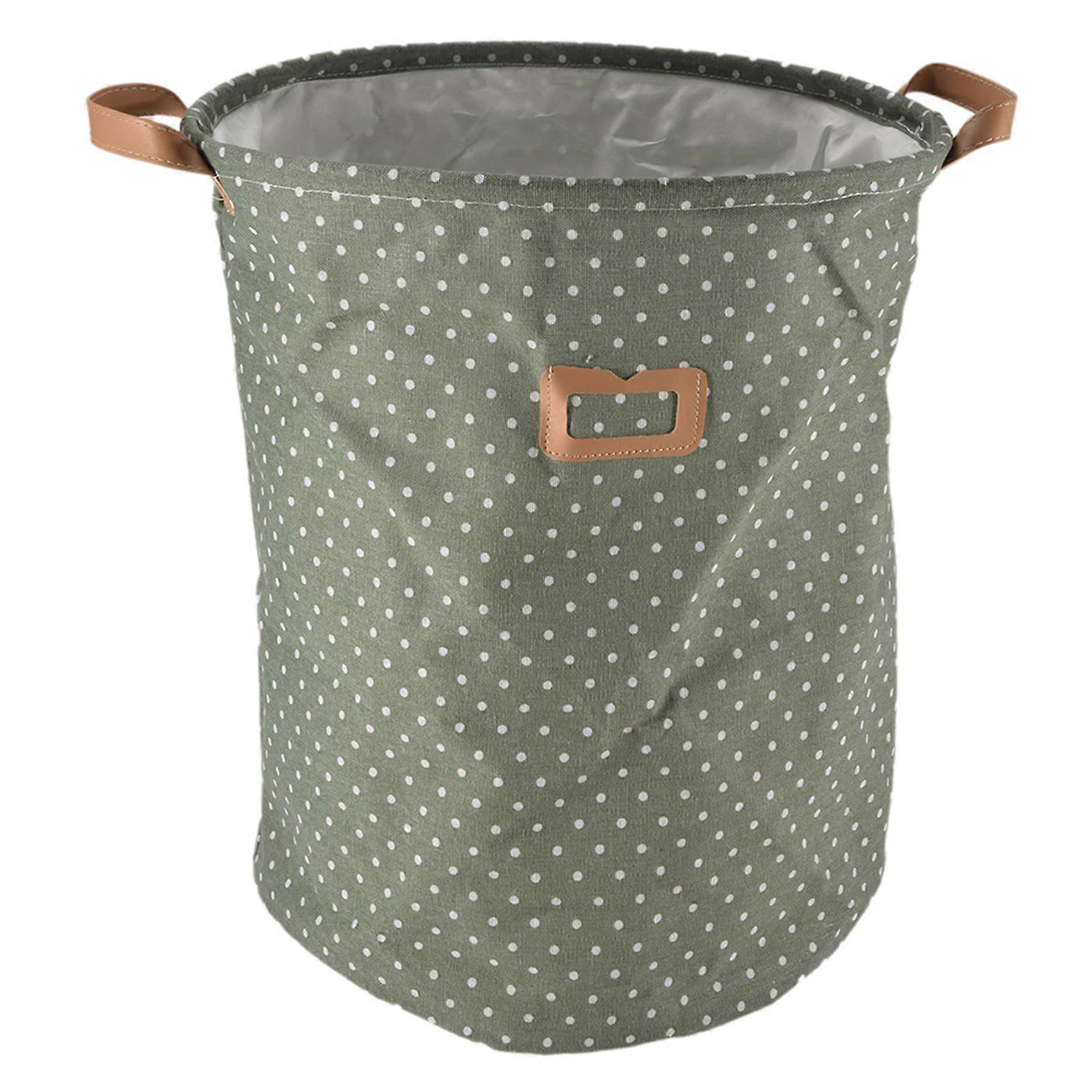 Panier à linge imperméable vert