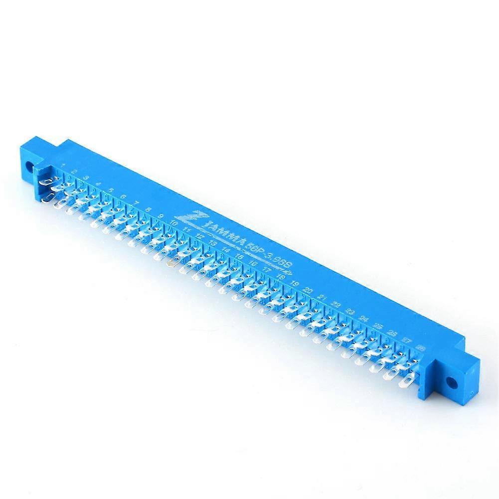 56 Pin JAMMA Edge Connector Socket for Arcade PCB, 28 Pins per Side, Solder Mount