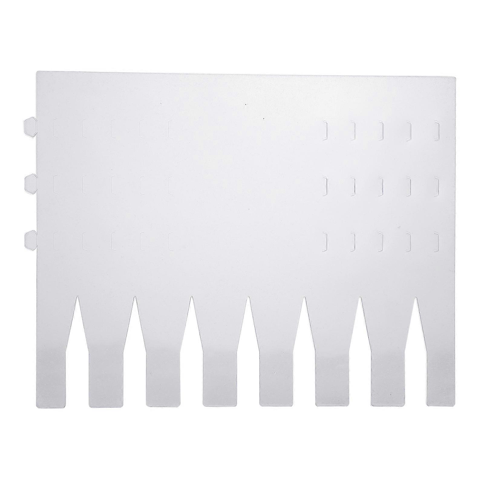 Plastic Bouquet Support Frame for Flower Fixation 10Pcs Transparent Base