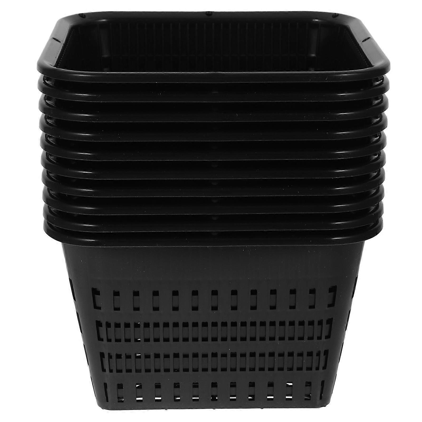 Lan Pen Durable Orchid Pots for Root Control 10Pcs