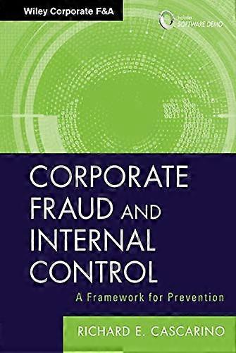 Corporate Fraud and Internal Control + Software Demo: A Framework for Prevention