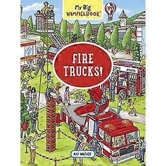 My Big Wimmelbook: Fire Trucks! [Board book]