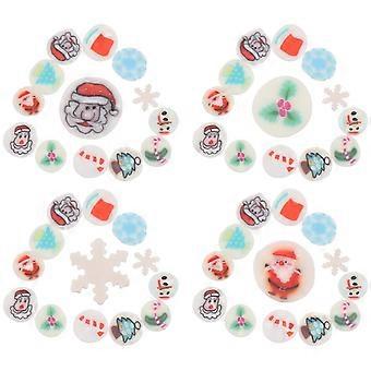 Artistic Nail Decorations with Durable Adhesive for Results